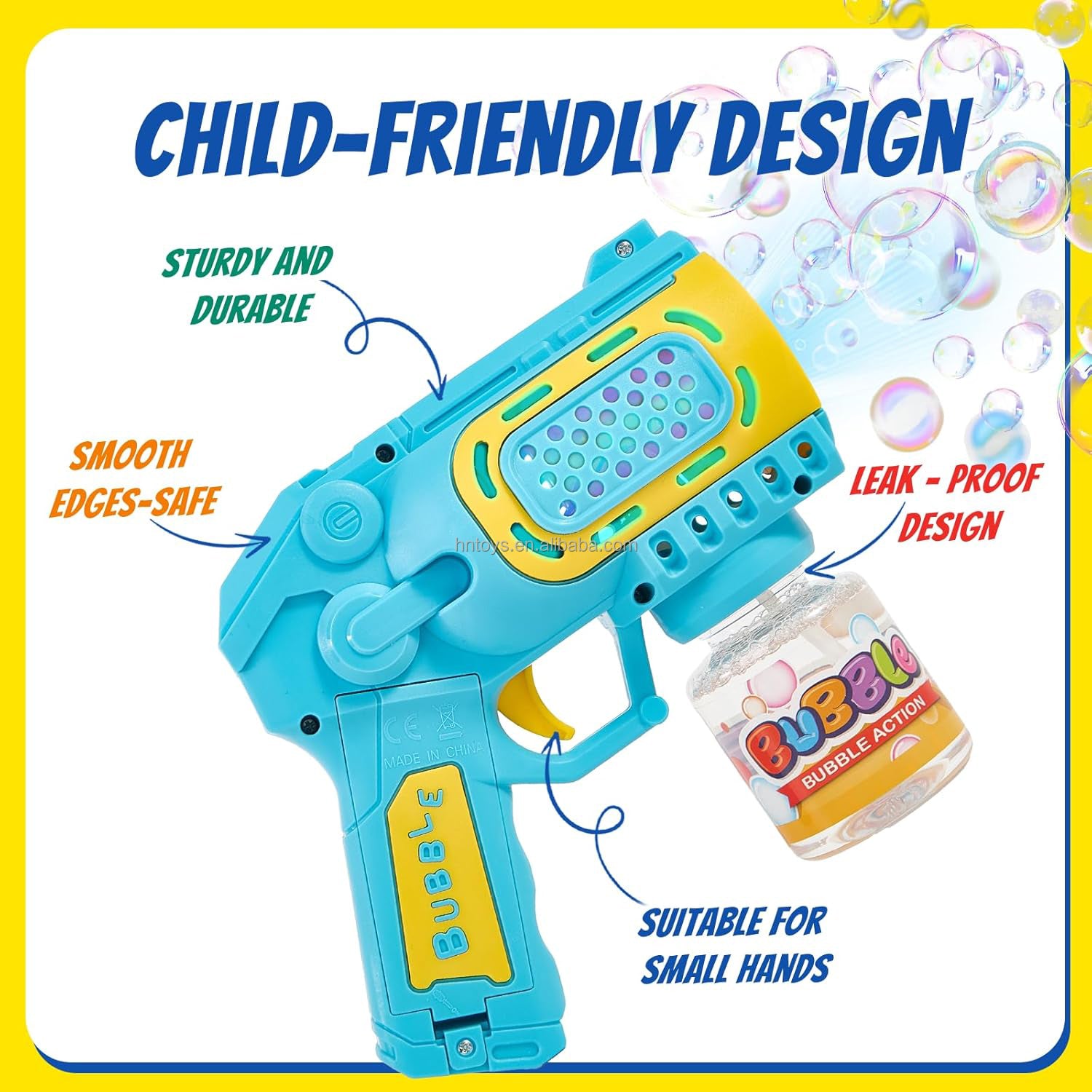 Wholesale Cartoon Bubble Gun, Automatic Electric Bubble Blower for ...