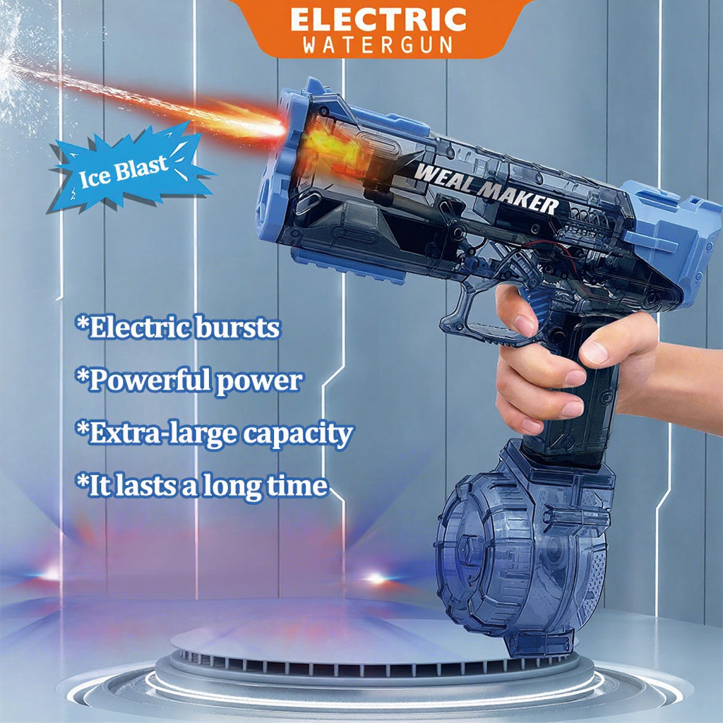 Wholesale LED Electric Burst Water Gun, High Power Automatic Kids S...