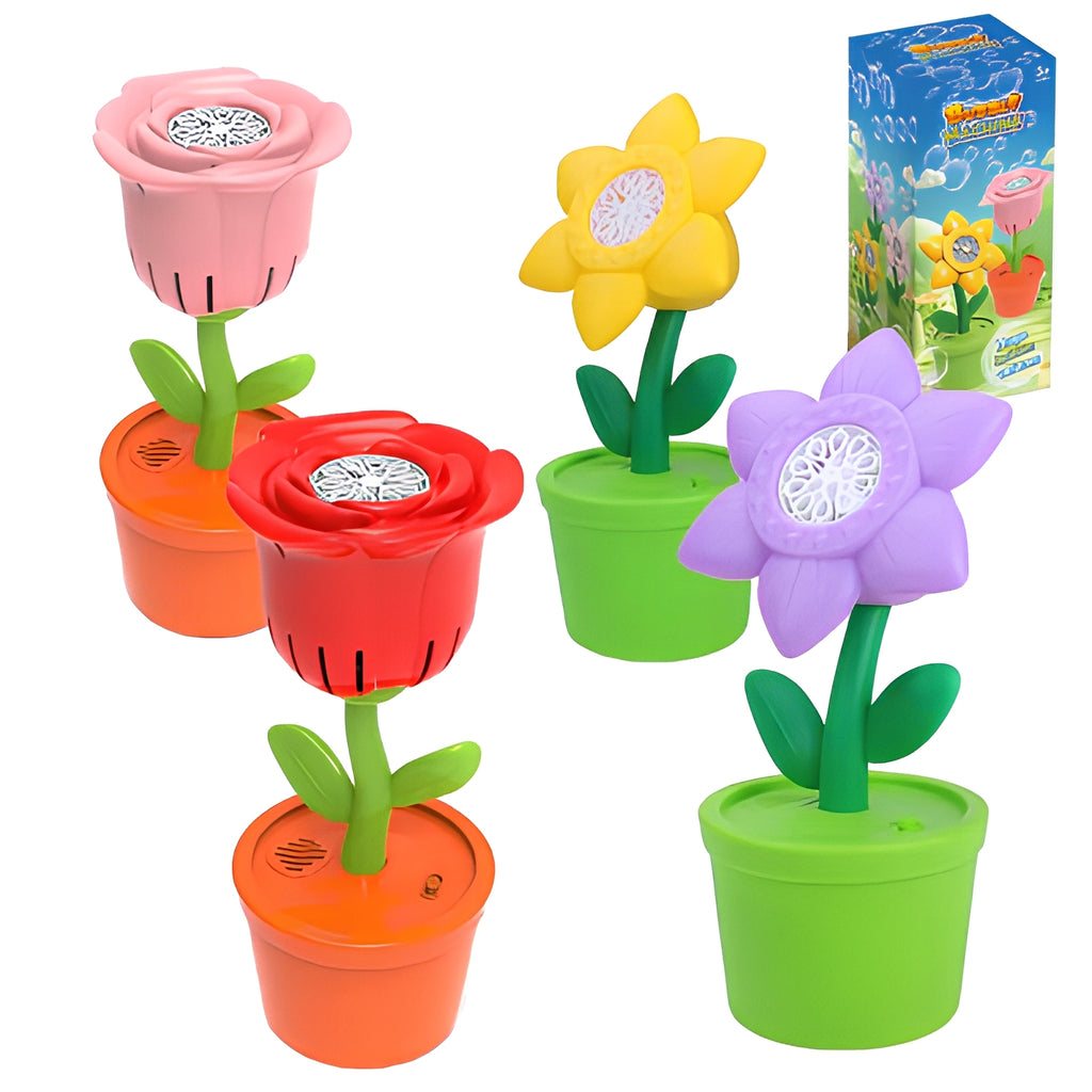 Wholesale Factory Direct Rose Flower Bubble Machine Electric Light ...