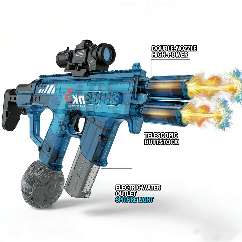 Wholesale Factory Direct High-Power Electric Water Gun Toy, Dual No...