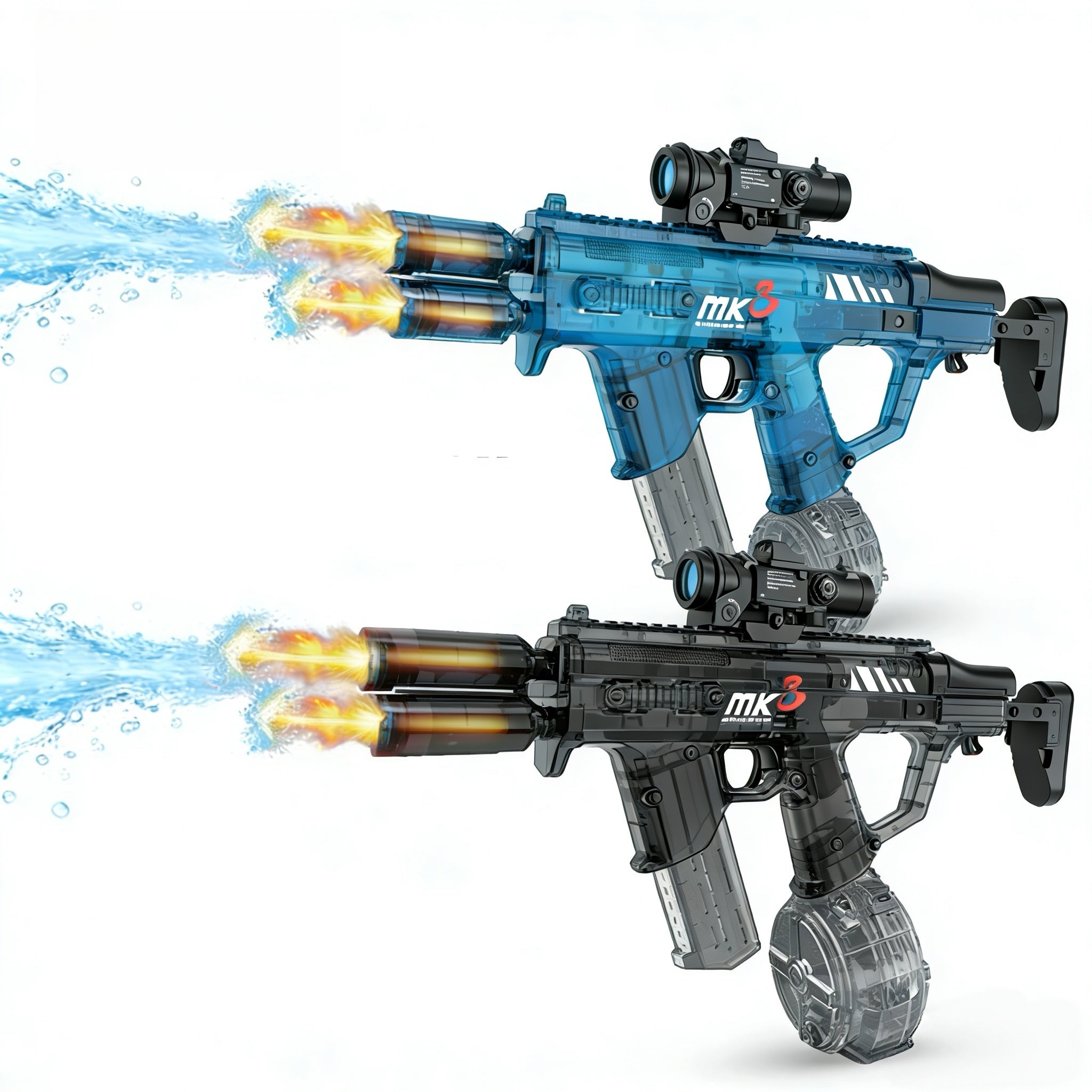 Wholesale Factory Direct High-Power Electric Water Gun Toy, Dual No...