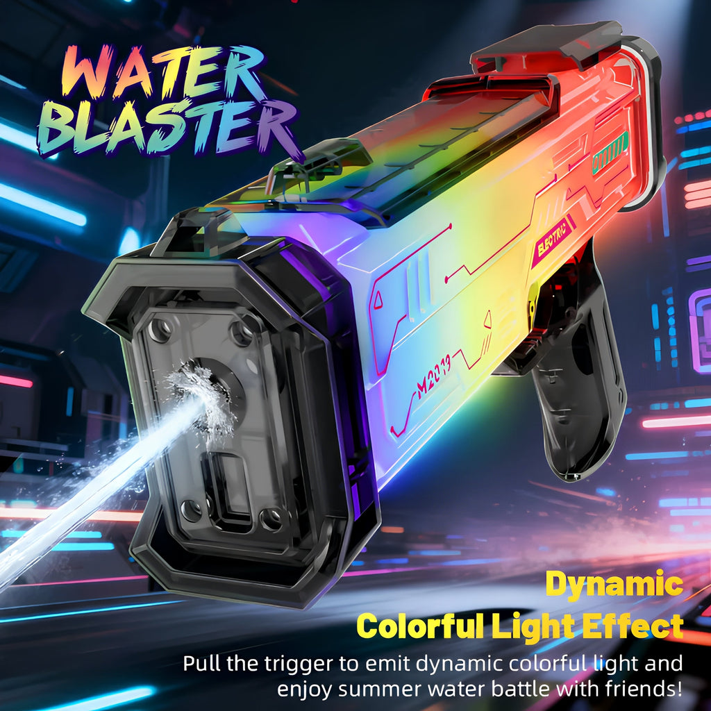 Wholesale Colorful LED Light Electric Water Gun Rechargeable Summer...