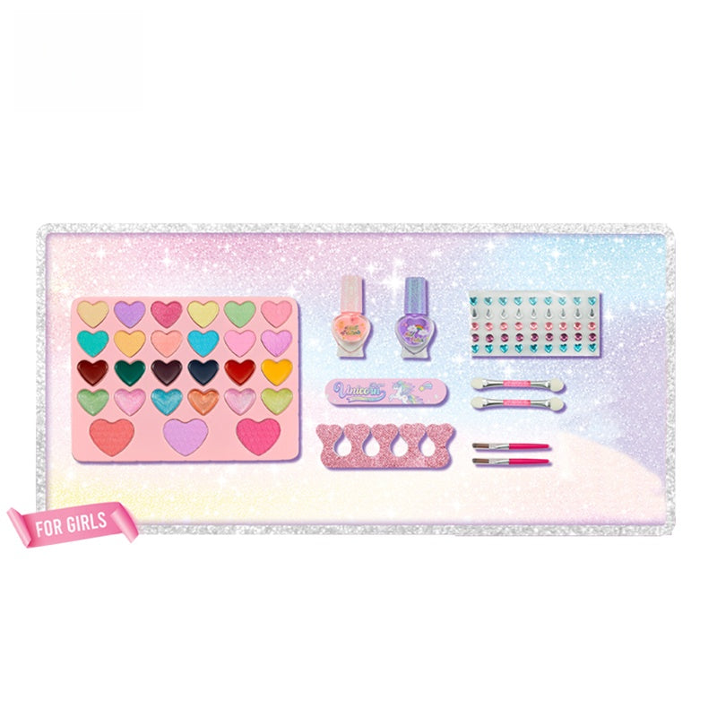 Wholesale Non-Toxic Children's Makeup Box, Washable Cosmetic Set Sa...