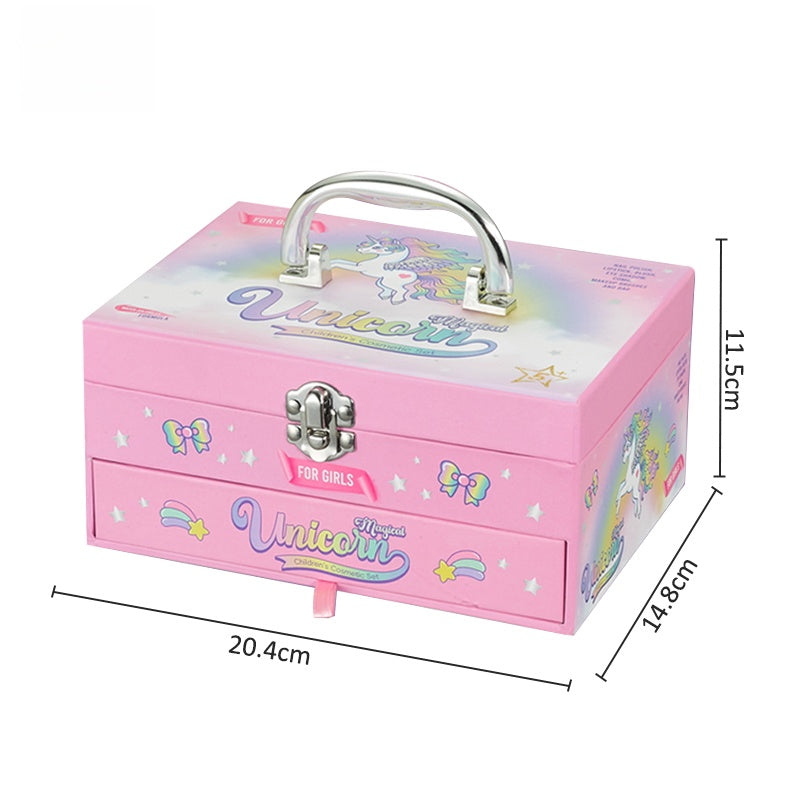 Wholesale Non-Toxic Children's Makeup Box, Washable Cosmetic Set Sa...