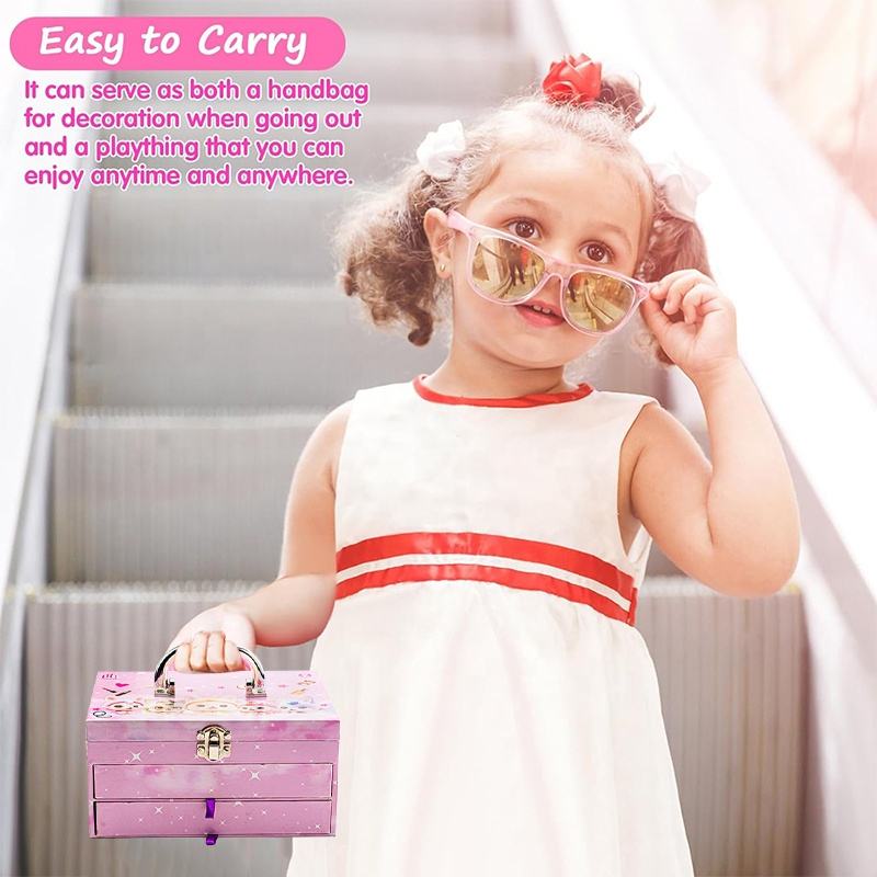 Wholesale Factory Direct Kids Makeup Set All-in-One Cosmetic Jewelr...