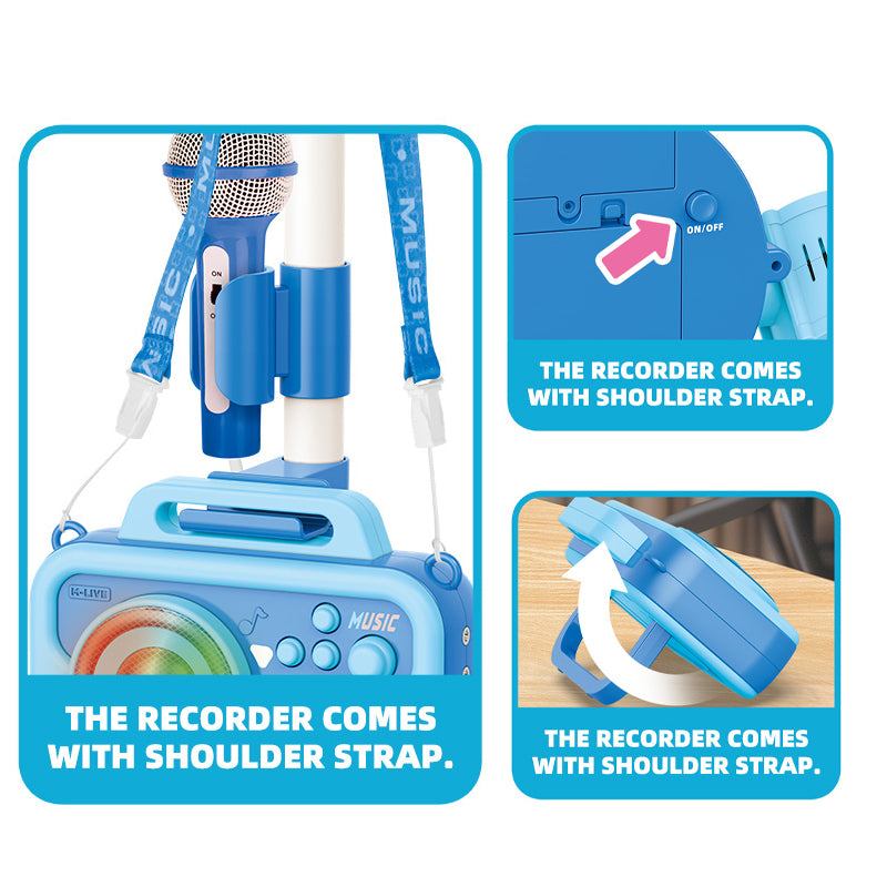Wholesale Microphone Jazz Drum Style Bubble Machine with Music Ligh...