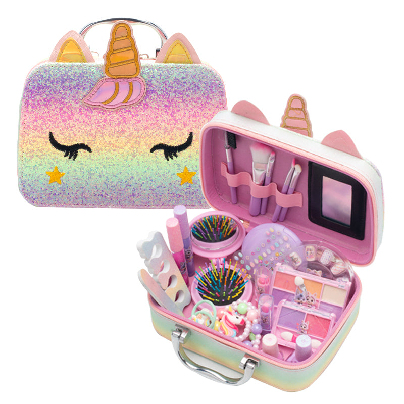 Factory Wholesale Kids Cosmetics Girl Makeup Toy Set Washable Prete...