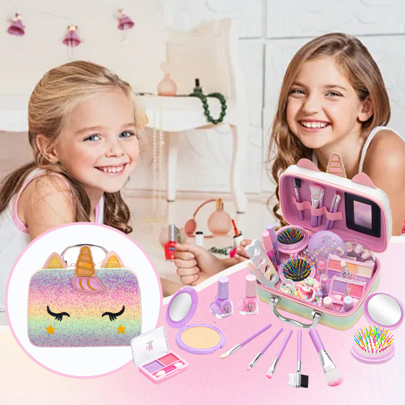 Factory Wholesale Kids Cosmetics Girl Makeup Toy Set Washable Prete...