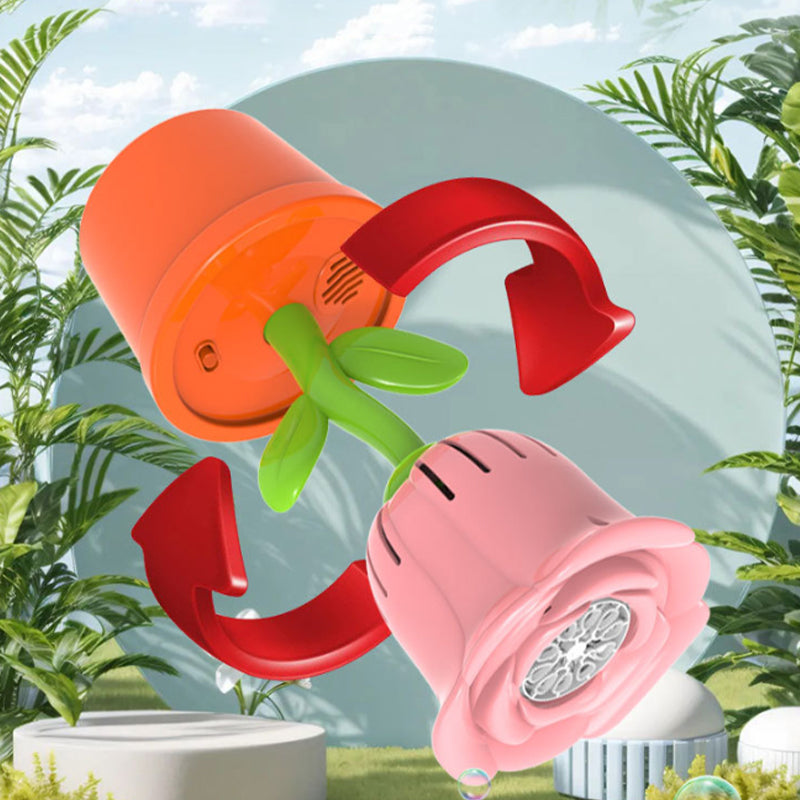 Wholesale Factory Direct Rose Flower Bubble Machine Electric Light ...