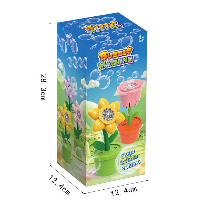Wholesale Factory Direct Rose Flower Bubble Machine Electric Light ...