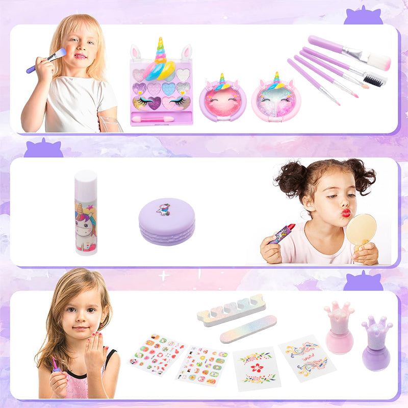 Wholesale Factory Direct Washable Kids Makeup Cosmetic Set Girls Je...