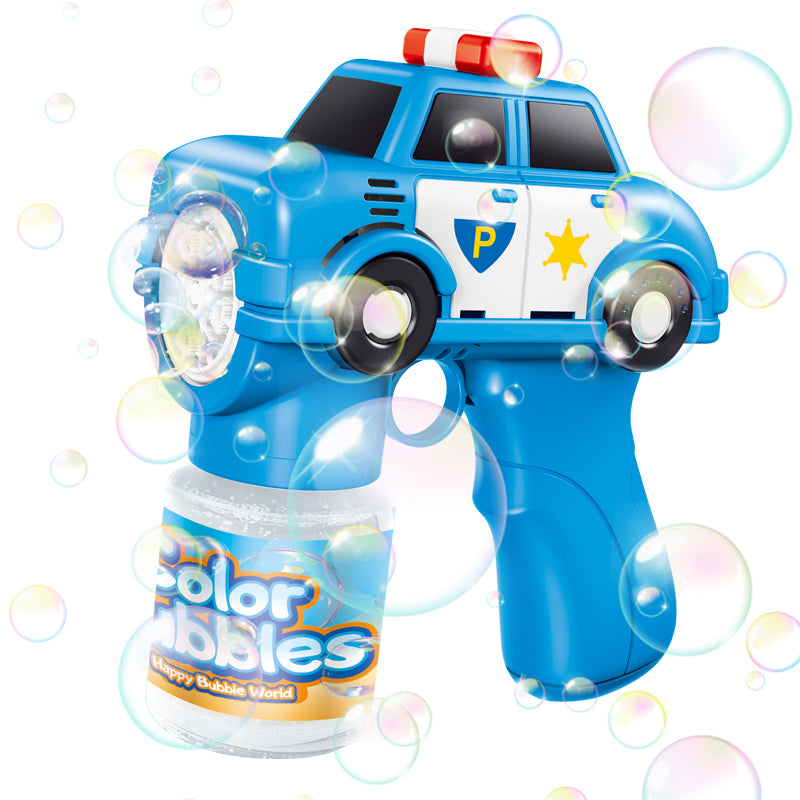 Wholesale Cartoon Police Car Bubble Gun Toy Automatic Kids Outdoor ...