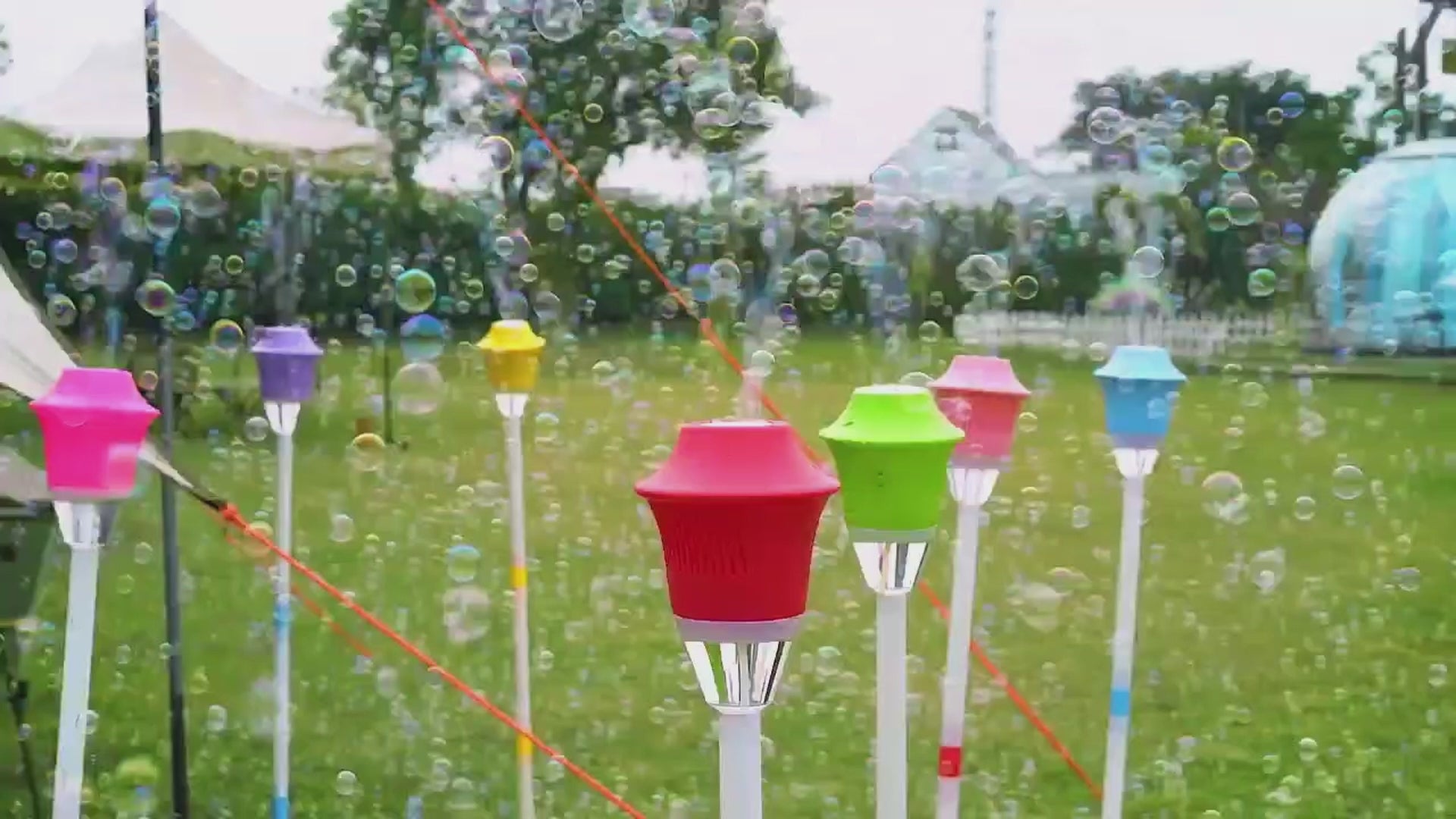 Wholesale OEM/ODM Garden Lamp Bubble Machine Outdoor Electric Light...